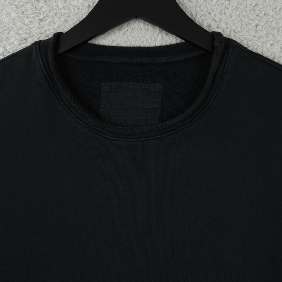 Frank & Eileen Anna Capelet Womens M Black Long Sleeve Triple Fleece Sweatshirt - Picture 8 of 9